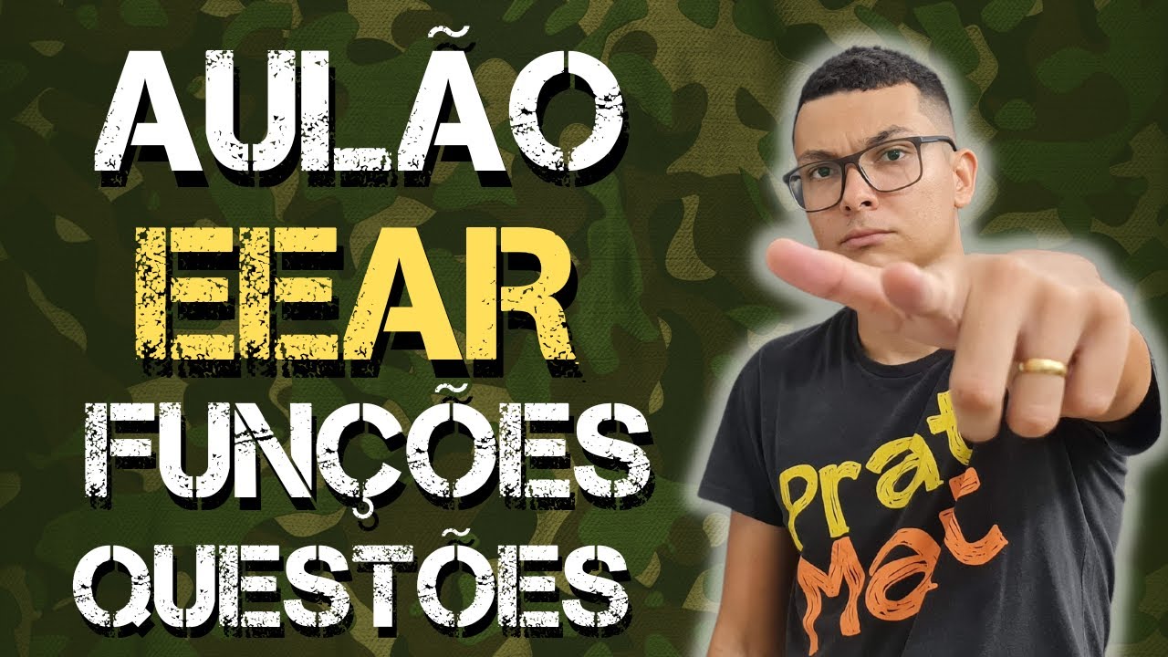 MATEMÁTICA PARA EEAR-AULÃO DE FUNÇÕES !!