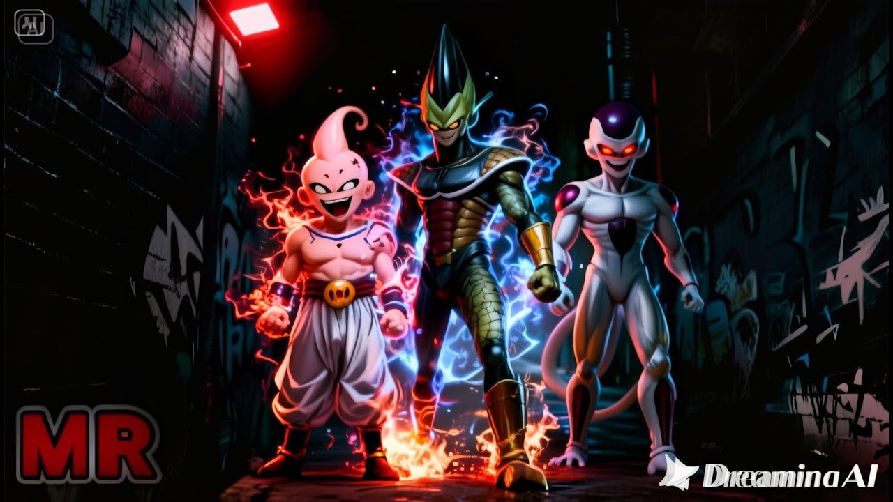 Rap do Cell, Majin Boo e Freeza (DRAGON BALL Z)– Somos Mal 😈.