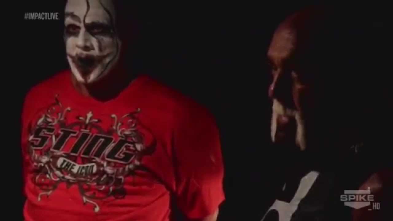 TNA Impact Wrestling- Sting & Hogan Go/Taken to Aces & 8's clubhouse (HD)