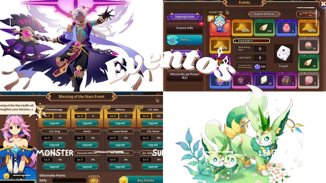 Exótico e alguns eventos que está acontecendo / Monster super League