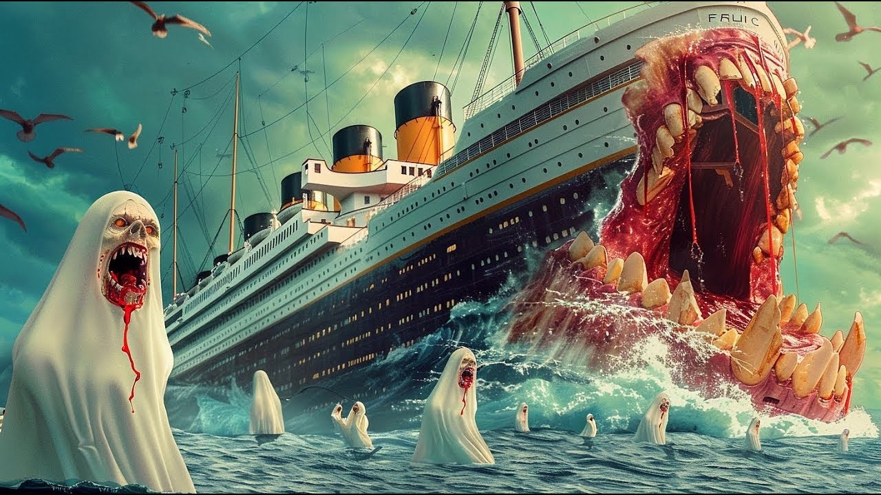 NEW TITANIC summons the SPIRITS of all the PASSENGERS of the OLD SHIP to sink again