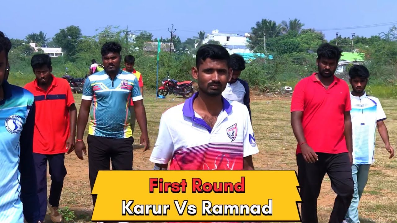 Karur Vs Ramnad | Round 1 | Keeranur KGK Poova Bros 1 Lakh Tournament #indvssa  highlights