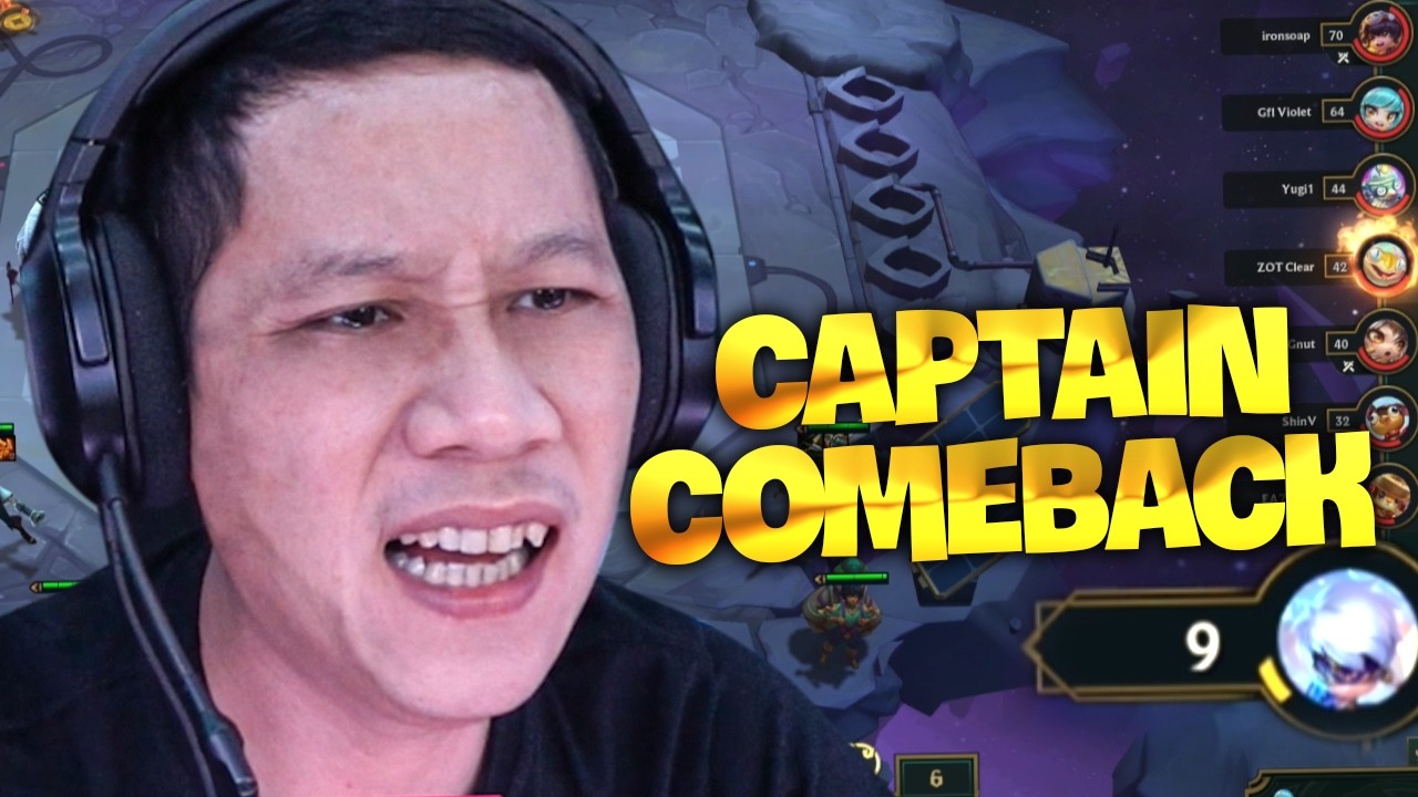 TRUNG TFT | CAPTAIN CỦA BỘ TỨ LỘ NGUYÊN HÌNH VÀ CÁI KẾT (TRAIN TEAM TRẬN 2)