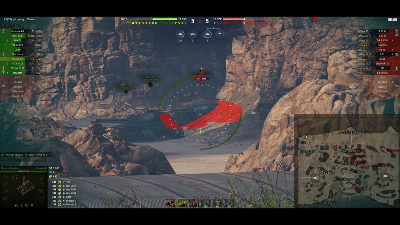 WoT - Standard B (Tier IX) na Letišti  -  Marek_z_Pardubic CZ
