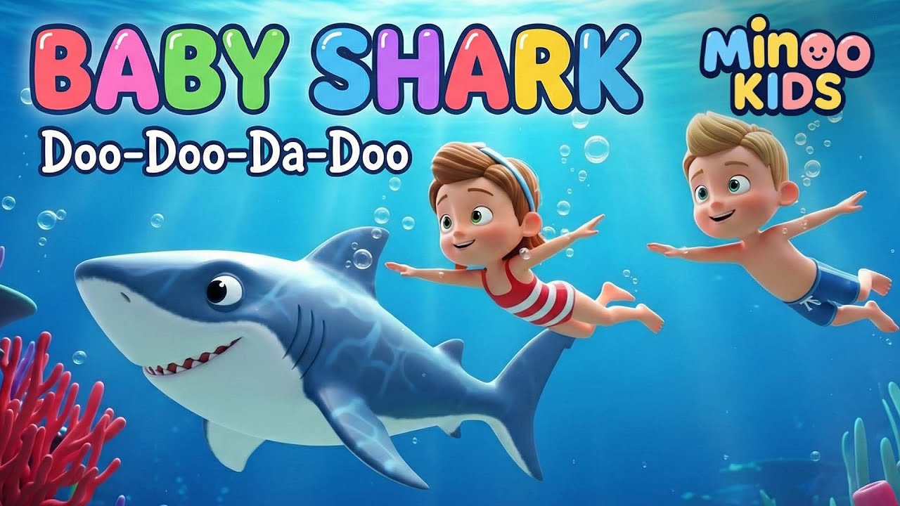 Baby Shark Song 🦈 | Shark Family Dance | Kids Songs
