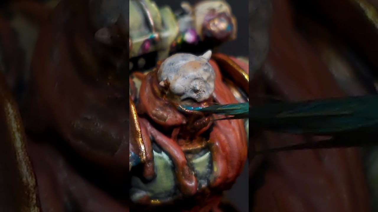 Painting Custom Death Guard Champion | Verdigris