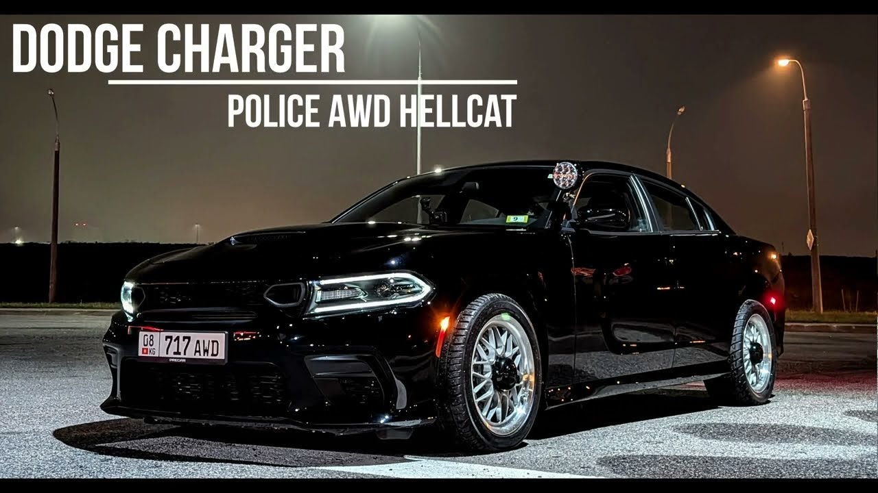 Dodge Charger Police AWD 2019 Hellcat 0-200 km/h, 1/4mile