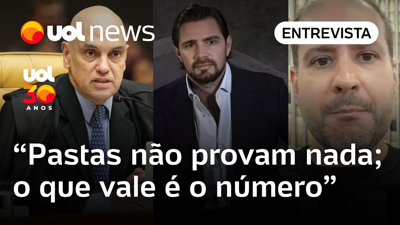 Moraes nega conversas com Vorcaro, mas pastas não provam nada; o que vale é o número, diz professor
