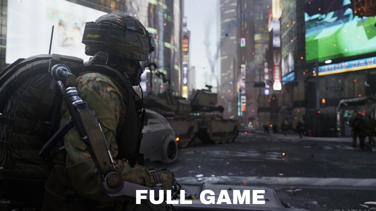 Call Of Duty Advanced Warfare Veteran Difficulty Gameplay