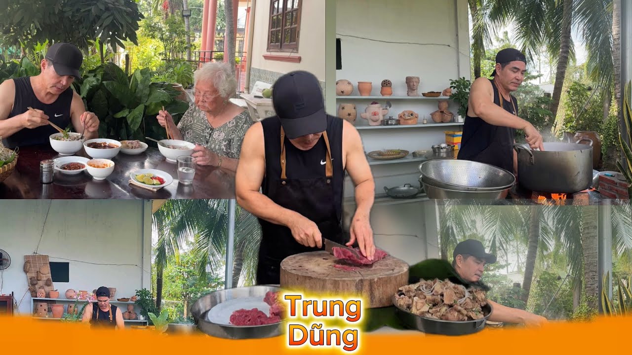 Trung Dũng | 20-10 Tặng má yêu của con 1 nồi phở ngon tuyệt vời..❤️