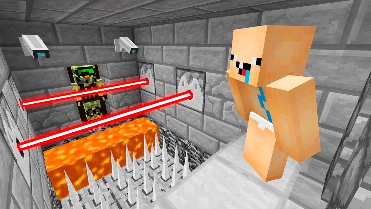 NEJBRUTALNĚJŠÍ VĚZENÍ V MINECRAFTU | JENOM NOOB DOKÁŽE ÚTECT!!