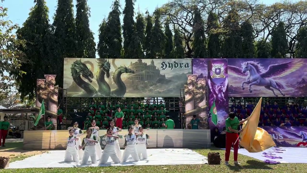The Hydra has awakened. 🐉💚  🐍✨#ACUAnnualGames60