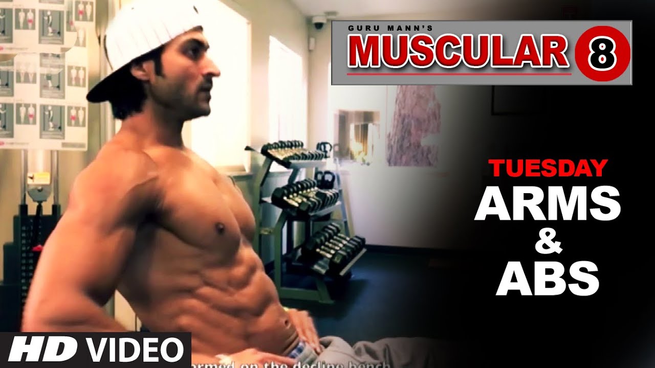 Tuesday: Arms Workout & Abs Workout | 'MUSCULAR 8' by Guru Mann