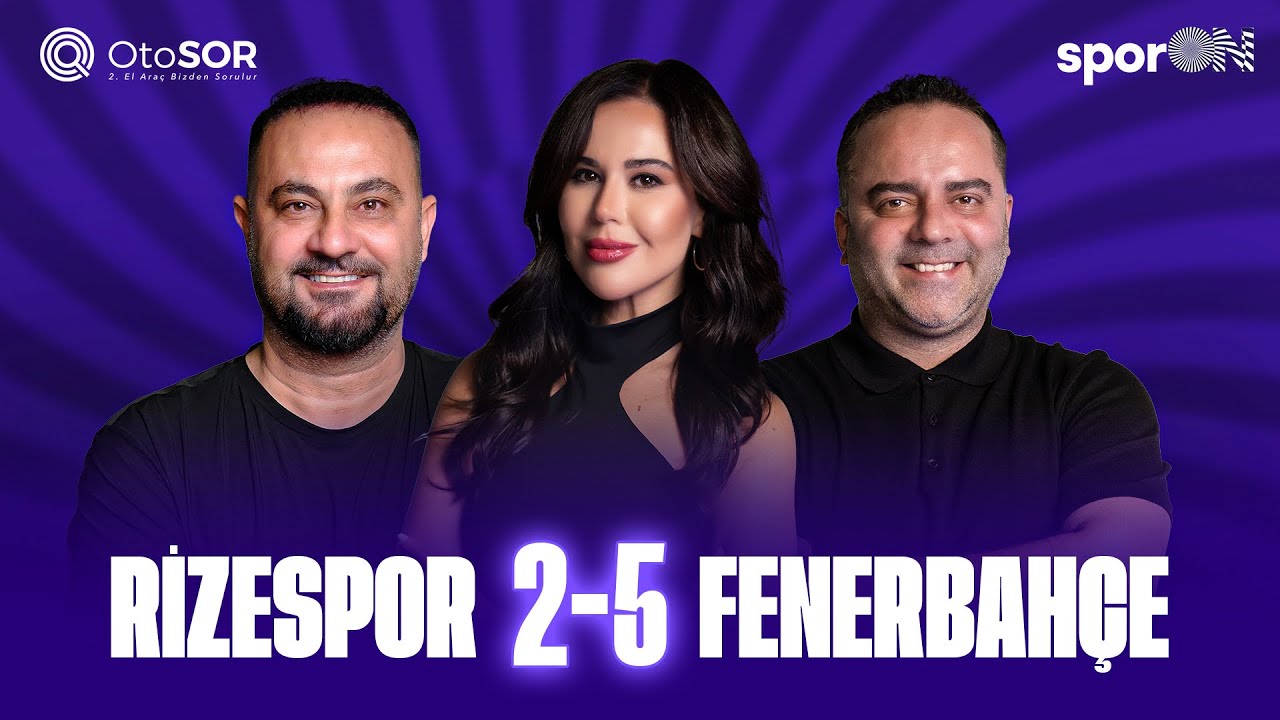 🚨 CANLI | Rizespor - Fenerbah&ccedil;e Ma&ccedil; Sonu | Semih Şent&uuml;rk, Hasan Şaş, &Ccedil;iğdem G&uuml;nal