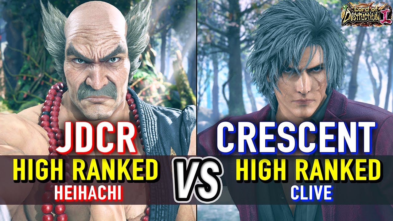 T8 🔥 JDCR (Heihachi) vs CRESCENT (Clive) 🔥 Tekken 8 High Level Gameplay