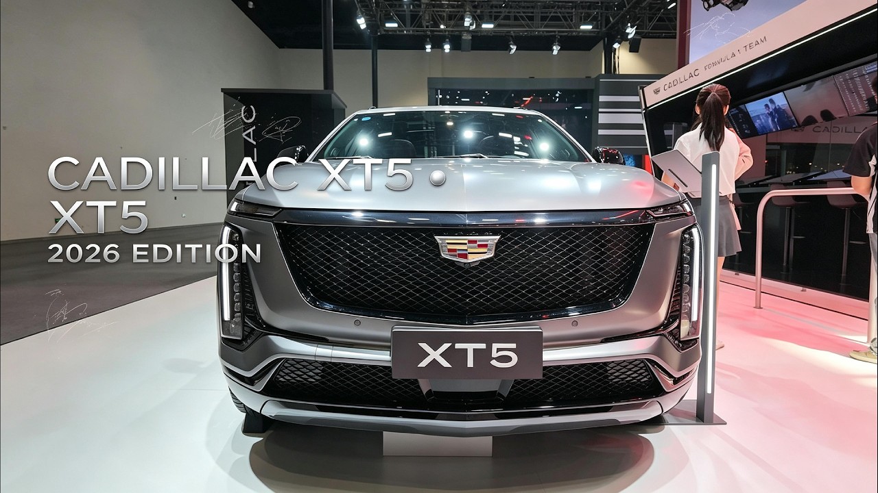 All New 2026 Cadillac XT5 Exterior And Interior - Beijing Auto Show 2026 | 4K