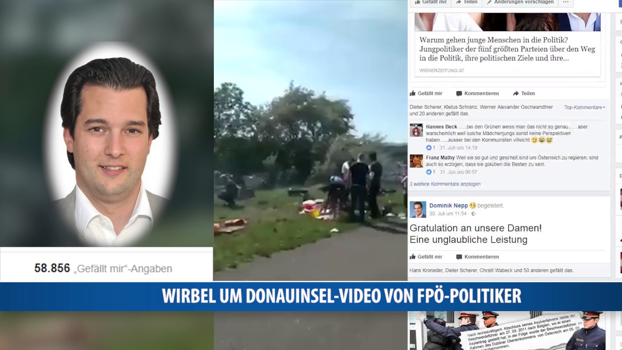 Wirbel um Donauinsel-Video von FP&Ouml;-Politiker