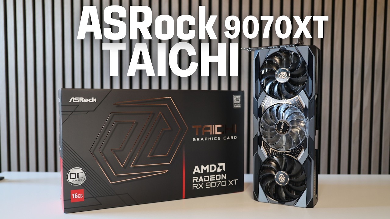 AMD RADEON 9070XT ASROCK TAICHI | Test / Review