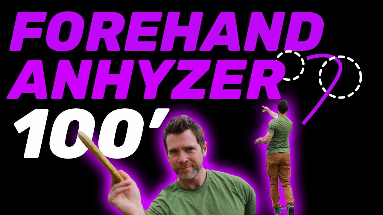 Master the 100-Foot Forehand Anhyzer Shot | Level 1 Disc Golf Tutorial