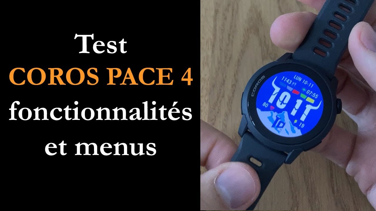 Test COROS PACE 4 : tout pour le running / triathlon et pas cher !