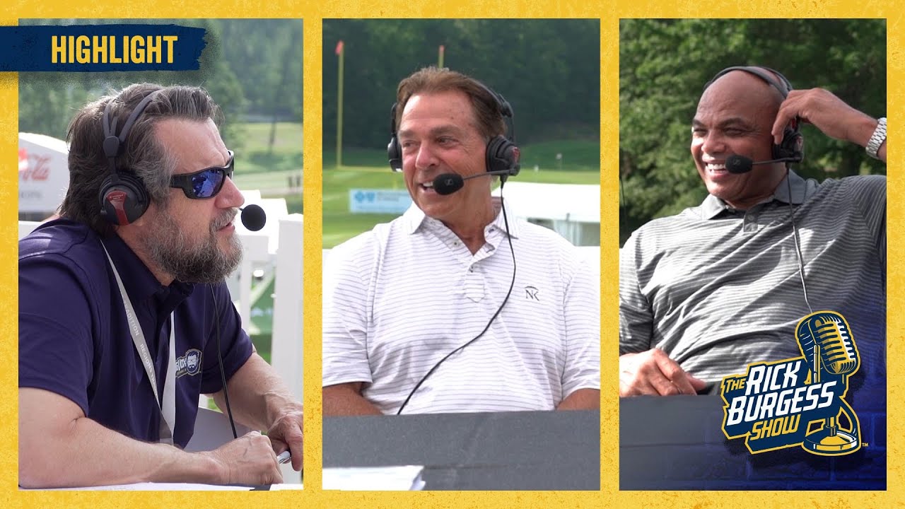 Charles Barkley Interrupts Nick Saban Interview w/ Rick Burgess Show