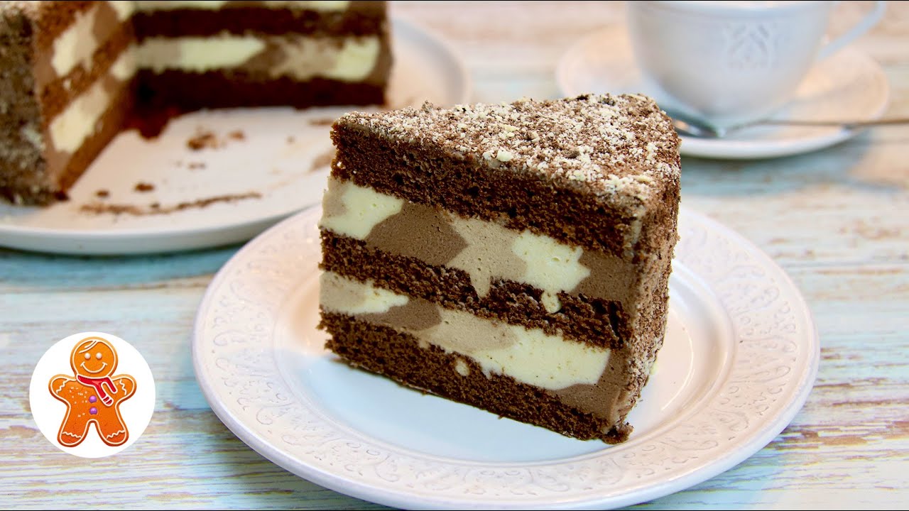 Торт Шоколадный Вальс 🎂 Очень вкусный шоколадный торт с кремом Пломбир!