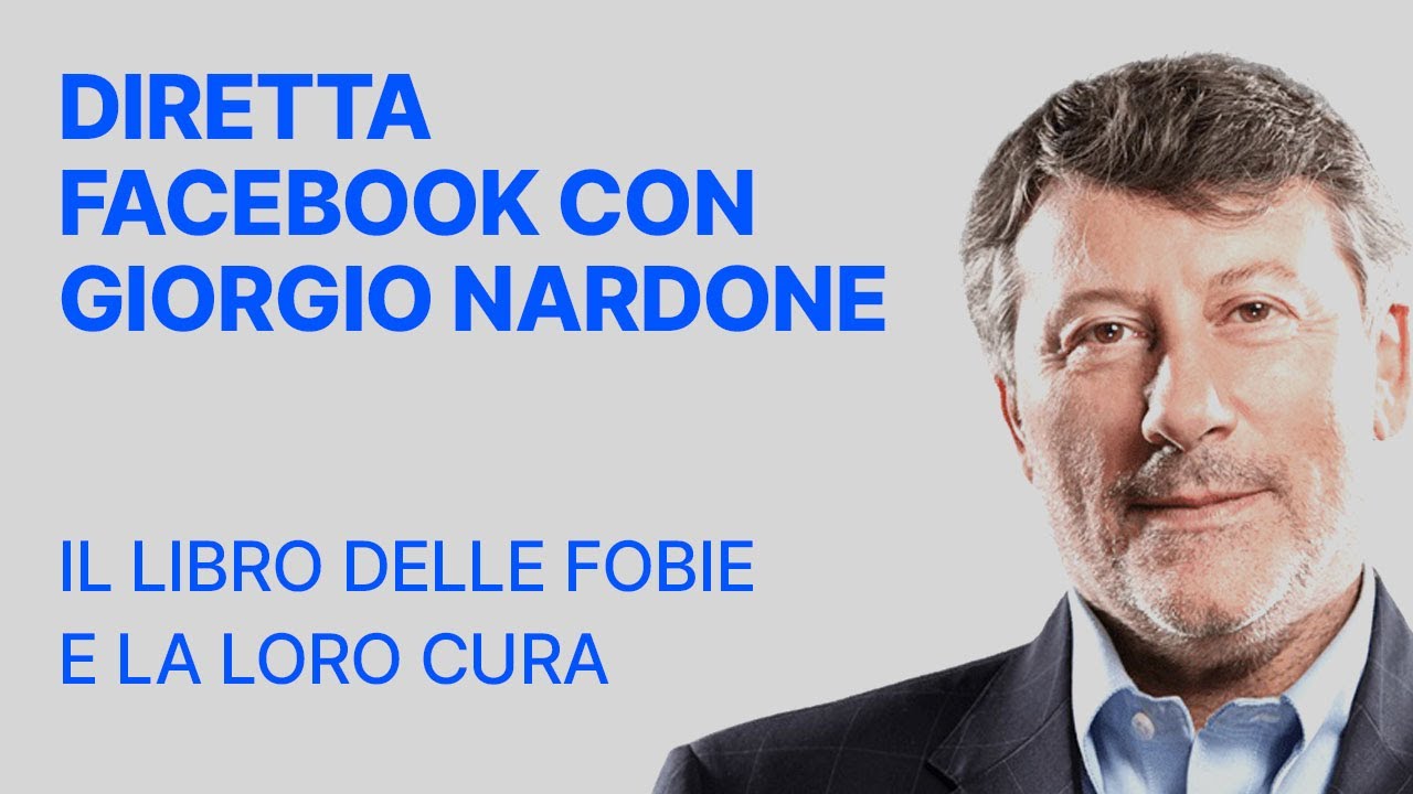 Il libro delle fobie. E la loro cura / Diretta Facebook