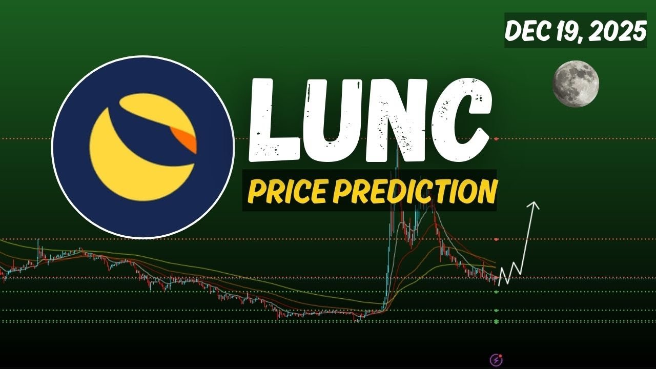 Lunc Solid Bounce? Lunc coin Price Prediction | Crypto Price Prediction 2026 | 1000LUNC Dec 19, 2025