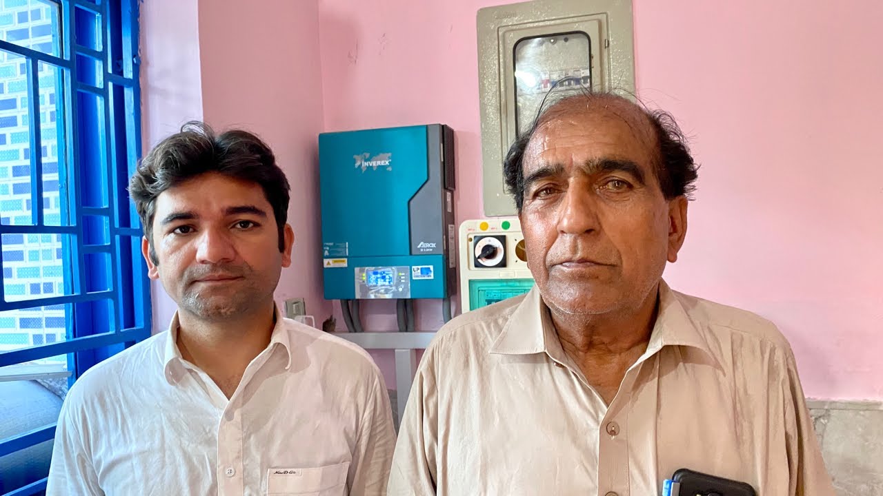 In Attock Project Aerox iii 3.2kw with inverex mustang 400w mono perc Half cut cell solar panels