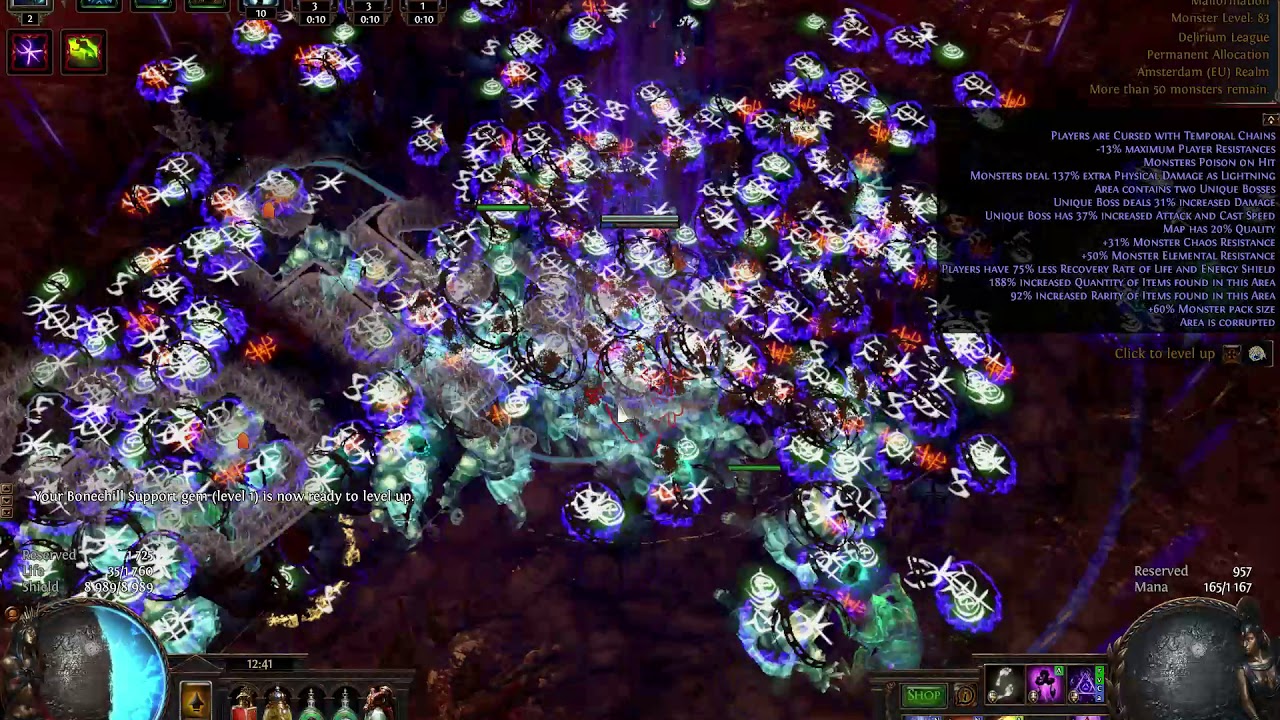 Self Sufficient Curse Bot Occultist Showcase #2 - AFK Facetanking Corrupted T16 Malformation