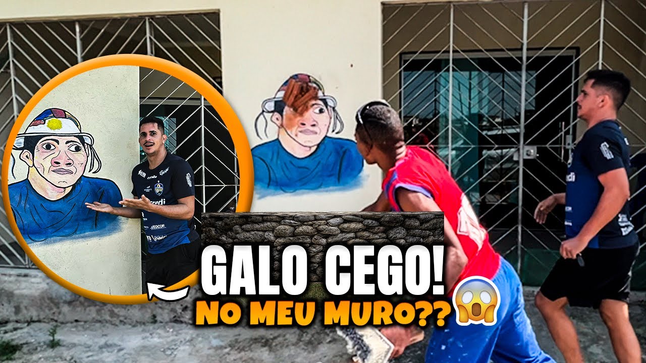 ERIK FEZ GALO CEGO NA CASA DE BETO PEDREIRO | GALO CEGO