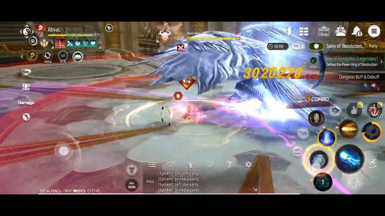Blade & Soul Revolution Spire of Resolution Dungeon ( Legendary)