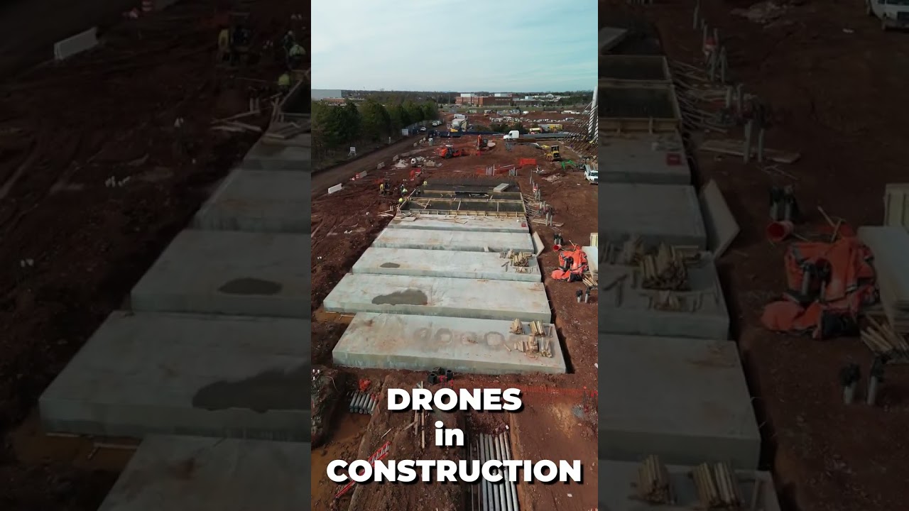 Drones for Construction #drone #dronevideoproduction #dronevideo