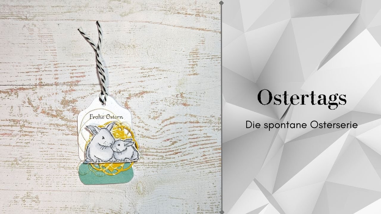 Basteln f&uuml;r Ostern I Basteln mit Action Stanzen I Osterwochen 2023 Woche 1