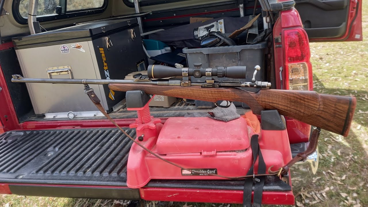 LEUPOLD vx Freedom CDS 4-12×40. Sighting in the 300win mag. IT'S A MULE!!!