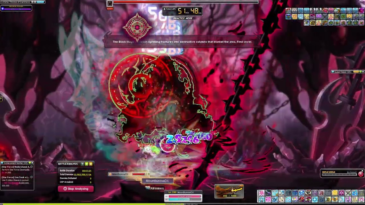 Maplestory Black Mage Solo - Reboot Hayato