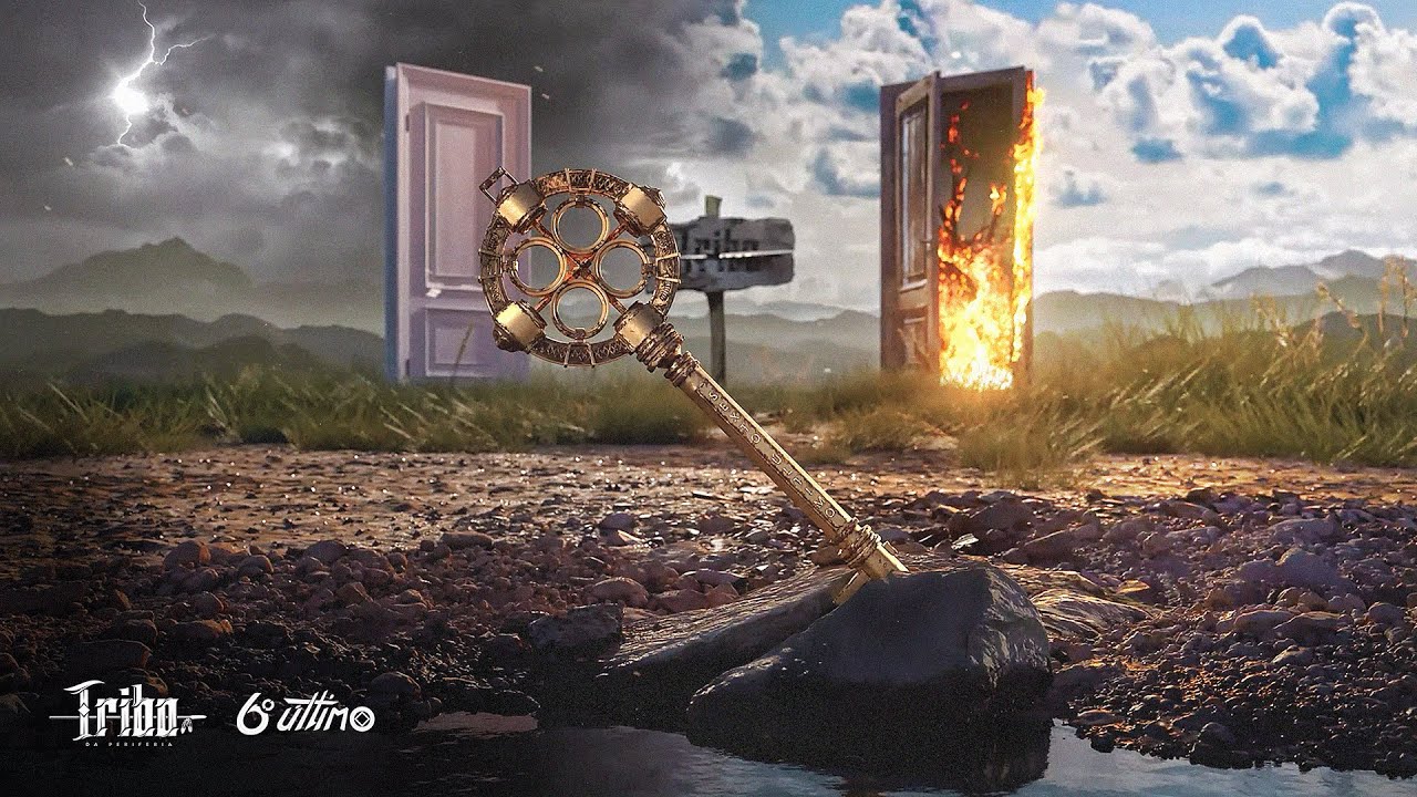 Chave Mestra 🗝️ Tribo da Periferia (6&ordm; &Uacute;ltimo) @duckjayreal (Official Music Visualizer)