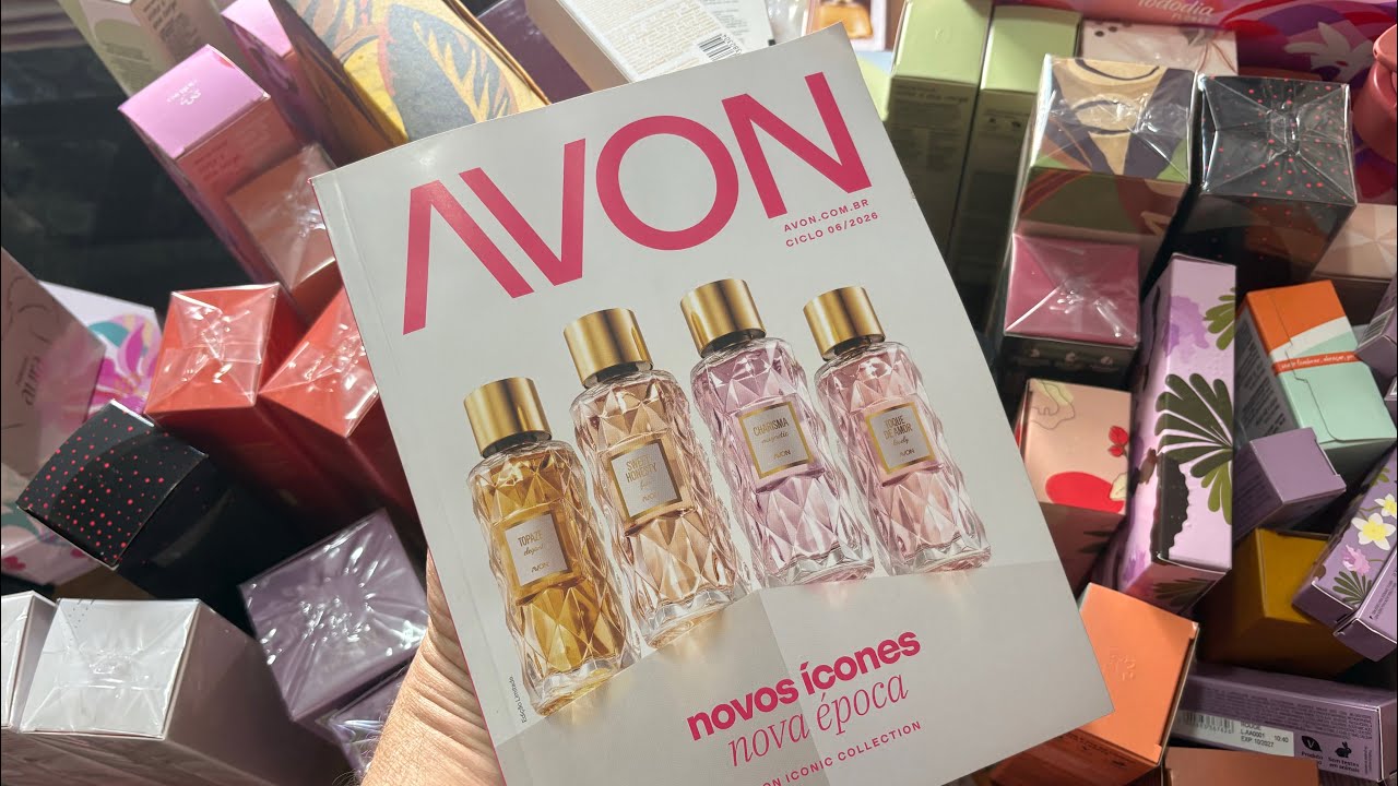 UNBOXING  NATURA COM OS PRESENTES PARA O  DIA DAS MÃES E A NOVA REVISTA AVON 2026