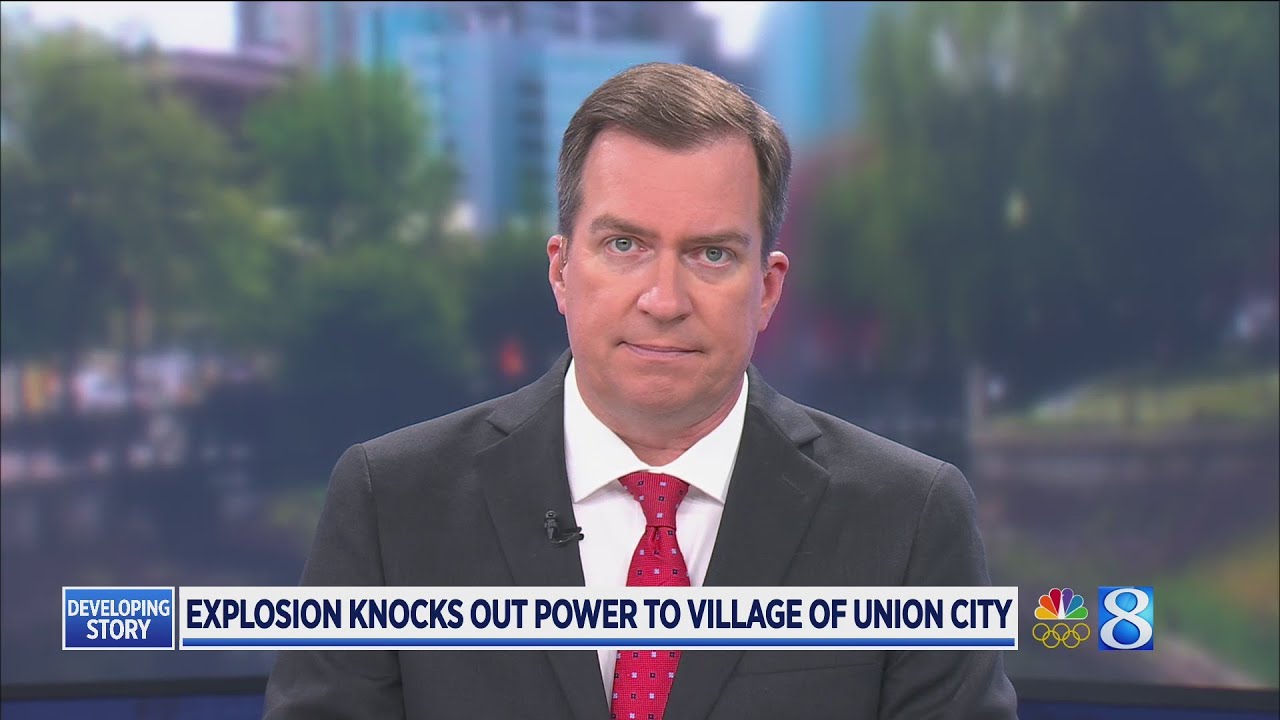 Entire village of Union City without power after explosion