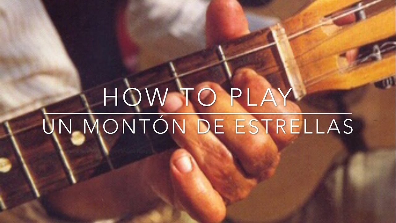 How To Play 'Un Montón De Estrellas' on Tres Cubano as played by Polo Montañez | GCE Tuning