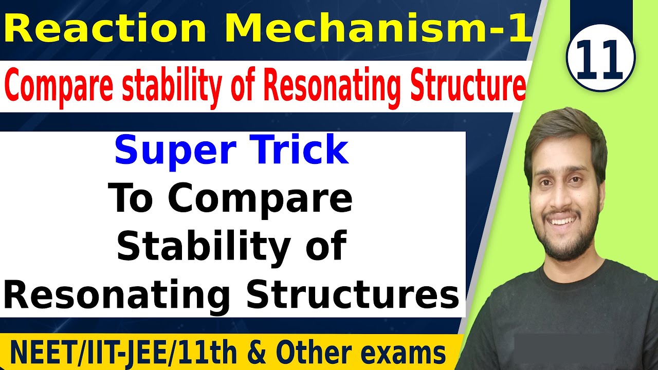 Allen kota  super trick to compare stability of resonating structures organic chemistry for NEET JEE