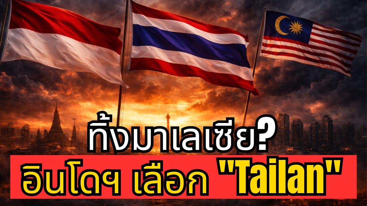 [เตือน] ระเบียบอาเซียนกำลังพัง! เมื่อไทย-อินโดนีเซียสร้างมหาอำนาจใหม่ 