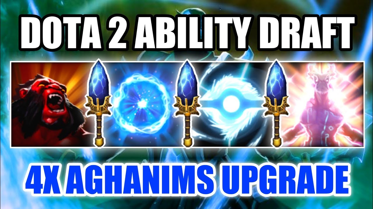 (Dota 2 Ability Draft) - 4X Aghanims Upgrade [Berserker's Call + Spirits + SinisterGaze + PulseNova]