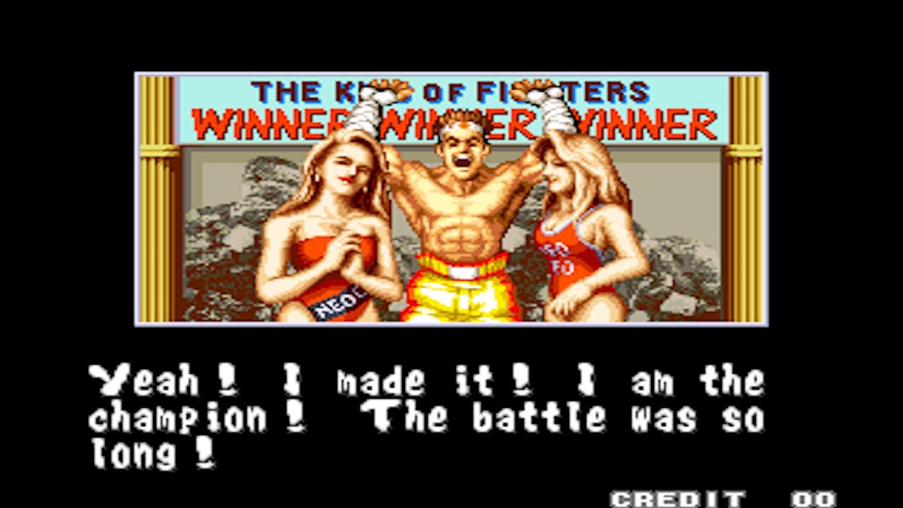 Fatal Fury 1 (Arcade): Final Stage: Geese Tower: Joe Vs. Geese + Ending