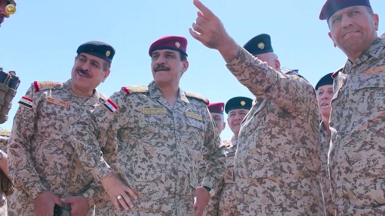 رئيس أركان الجيش يتفقد قيادة عمليات شرق صلاح الدين ولواء مناطق الاهتمام الاول