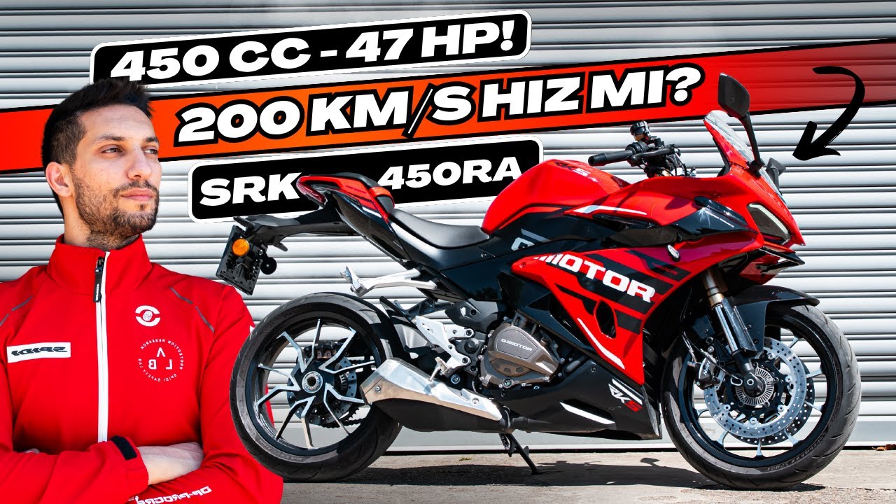 A2 Ehliyete Uygun OTOMATİK RACING MOTOSİKLET! | RKS SRK 450RA İncelemesi