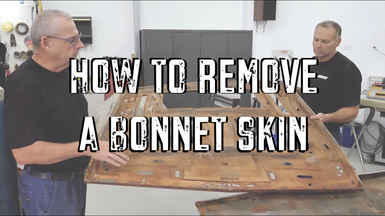 Bonnet Restoration - Part 1 | How to remove a Bonnet Skin