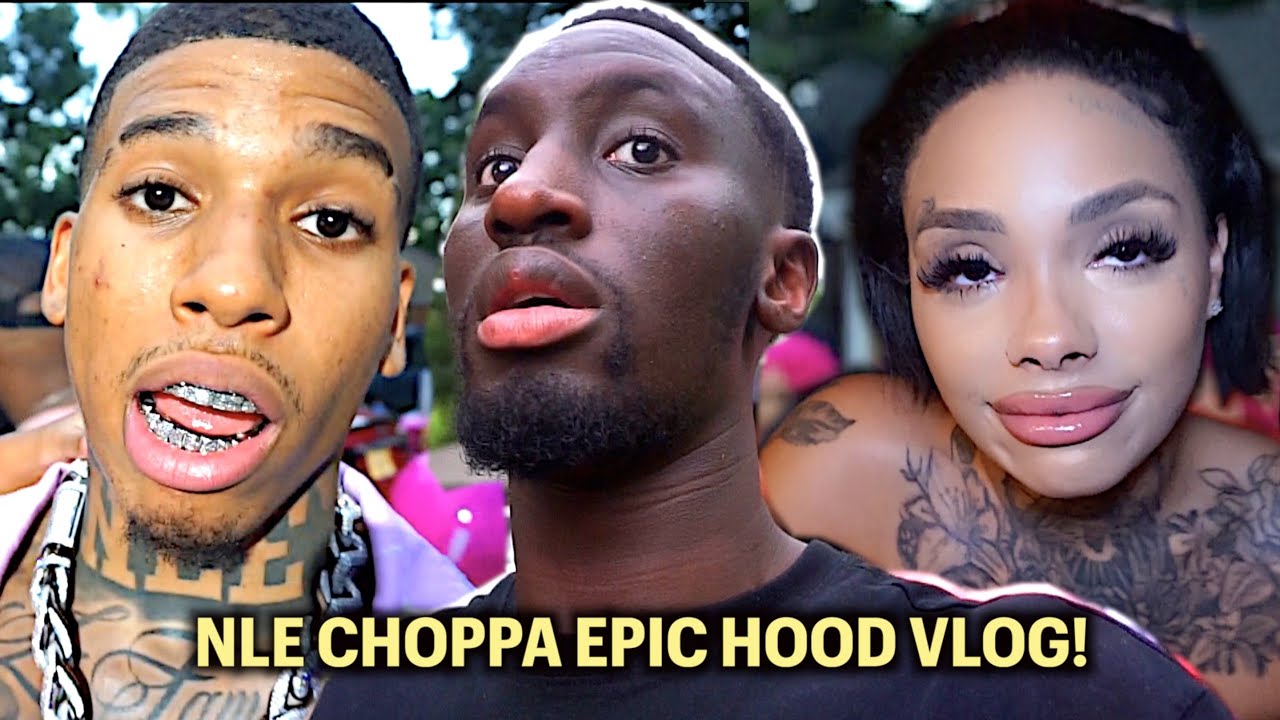 NLE CHOPPA MOST DANGEROUS HOOD VLOG! *GETS HEATED*