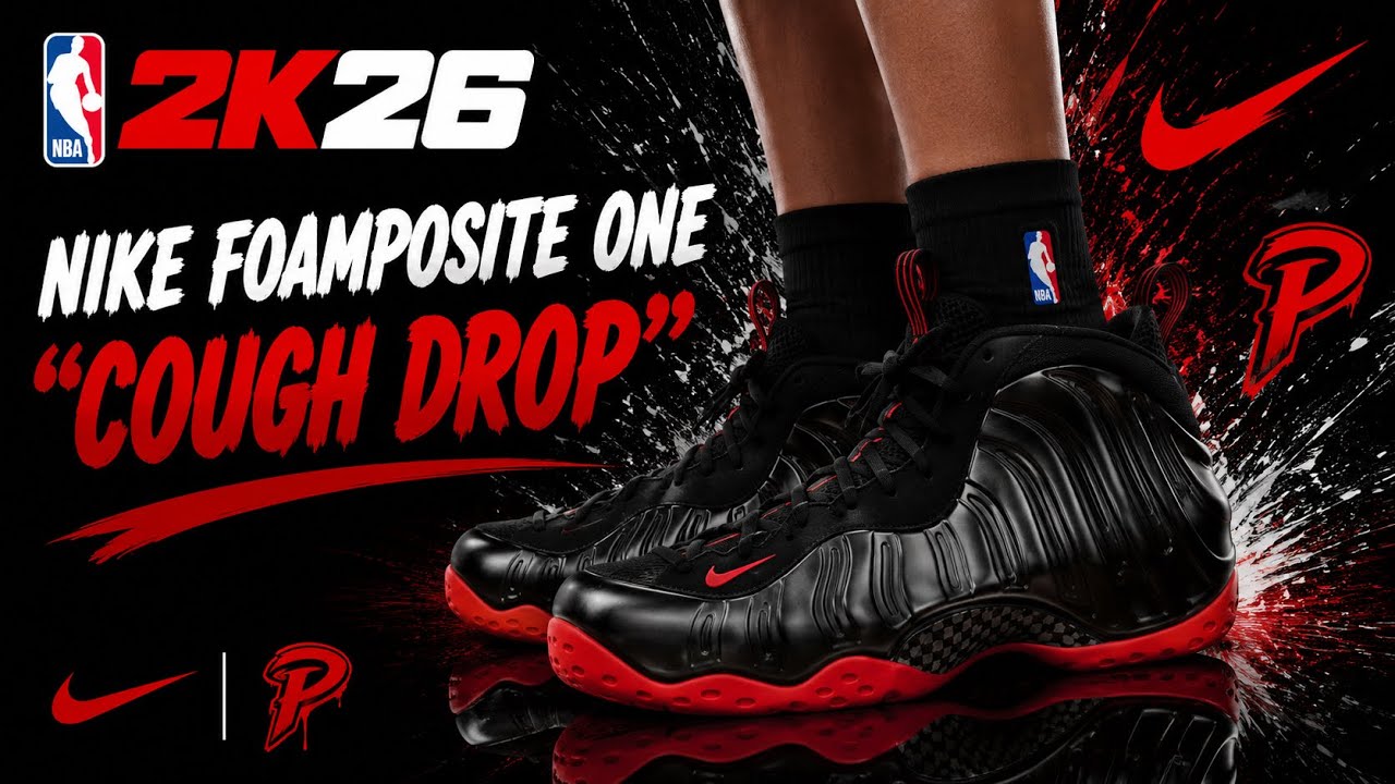 NBA 2K26 Shoe Creator - Nike Foamposite One 