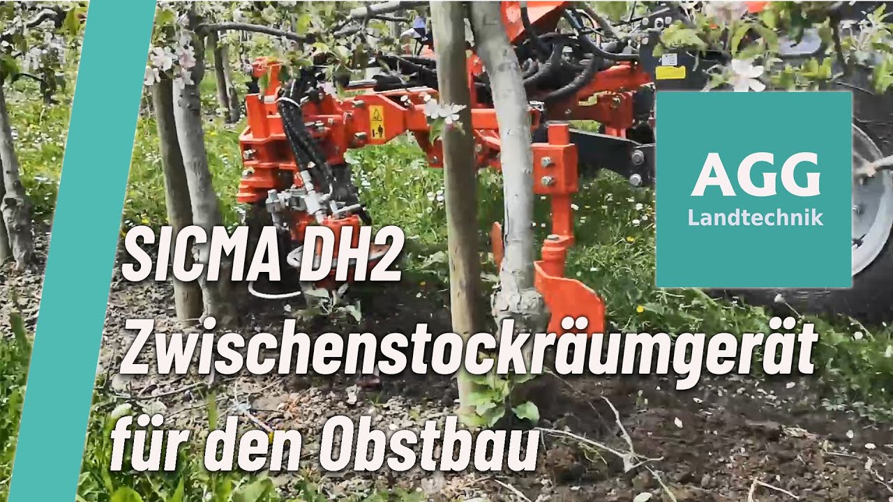 SICMA DH2 Zwischenstockräumgerät für den Obstbau